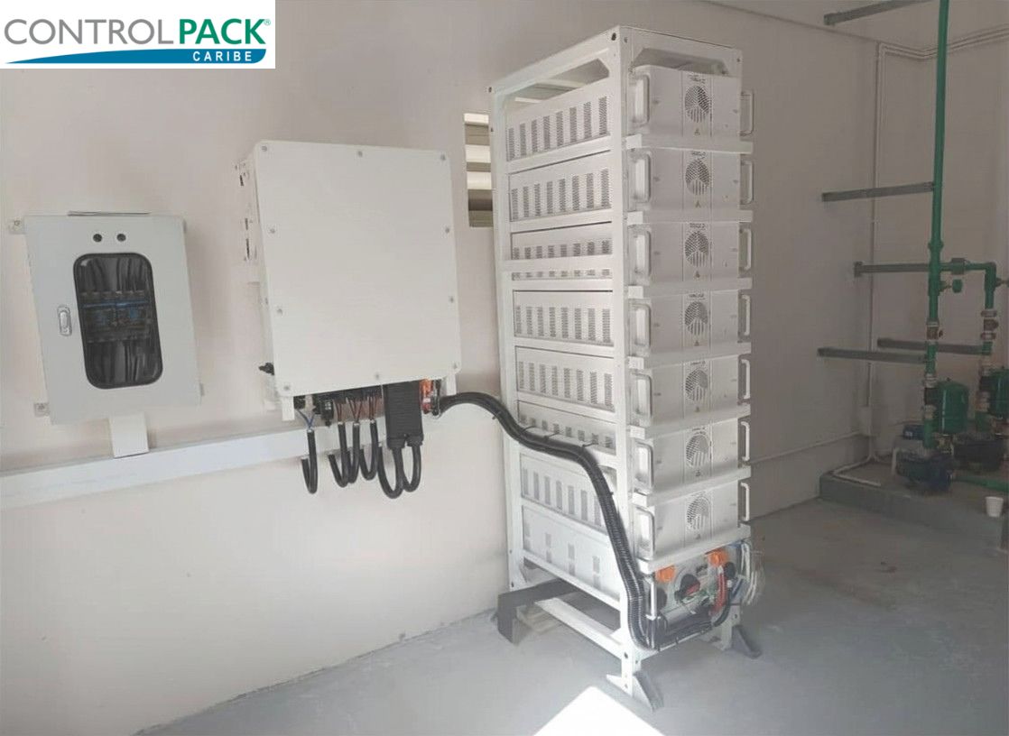 CONTROLPACK CARIBE SA concluyo el montaje de un moderno Sistema Fotovoltaico